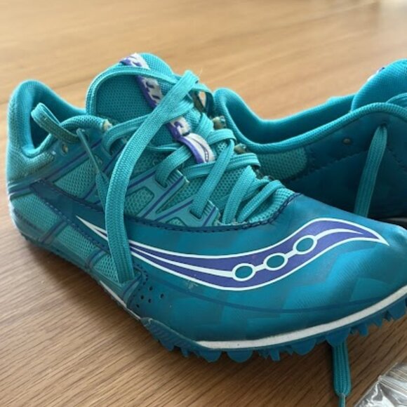 Saucony women's track shoes size 5.5 - Picture 1 of 4